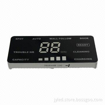LED display for dish washer